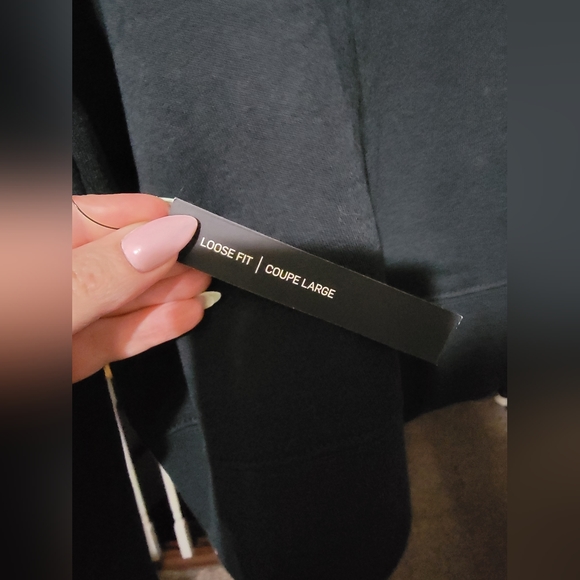 Gold silver cropped hoodie - Picture 3 of 6